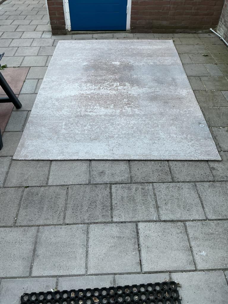 Vloerkleed Gallop 160x230 cm - Beige/Grijs, Huis en Inrichting, Stoffering | Tapijten en Kleden, Ophalen, Gebruikt, Beige, 150 tot 200 cm