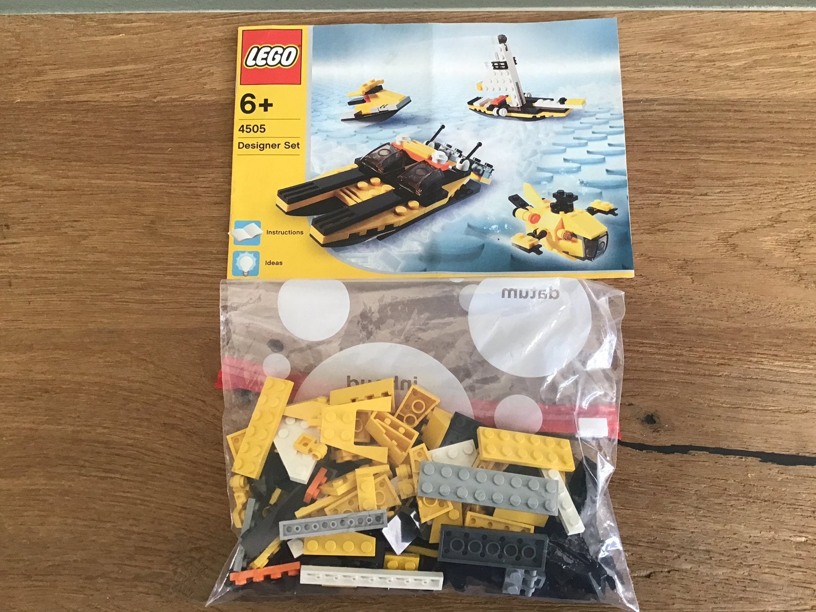 Lego Designer set 4505 - Sea Machines, Ophalen of Verzenden, Gebruikt