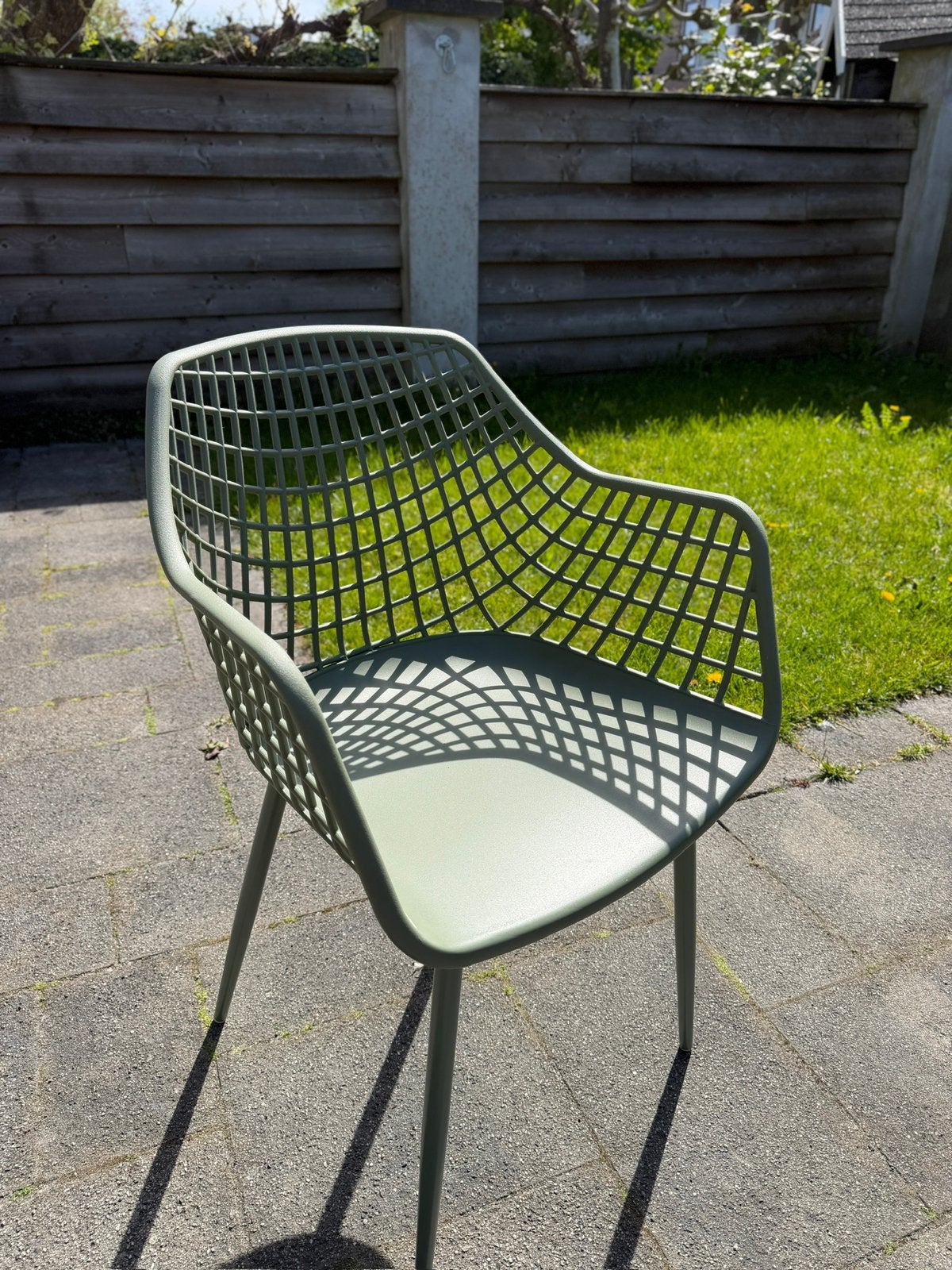 NIEUW! Kuipstoel Webbing groen 2 stuks, Ophalen, Nieuw, Kunststof
