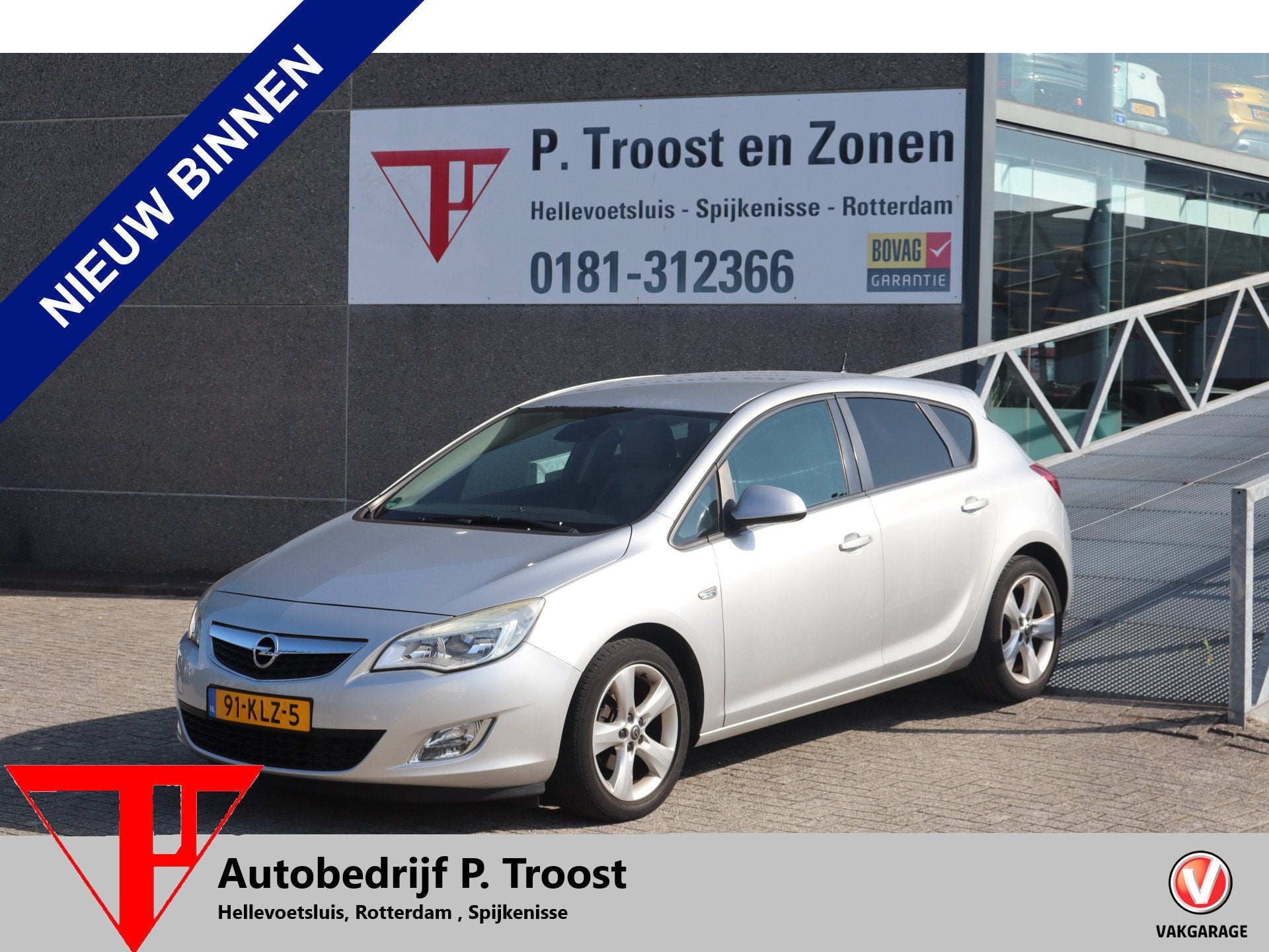 Opel Astra 1.6 Edition Cruise control/Achteruitrijcamera/Blu, Voorwielaandrijving, Euro 5, Stof, 4 cilinders