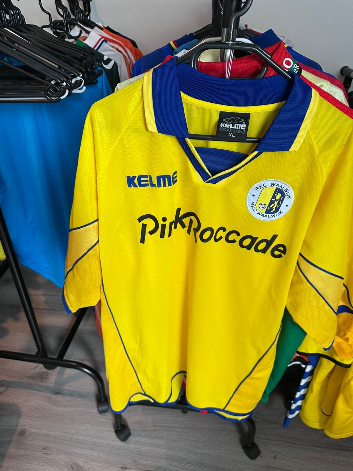Oud RKC Waalwijk voetbal shirt uit 2000/2001, Maat XL, Verzenden, Zo goed als nieuw, Shirt