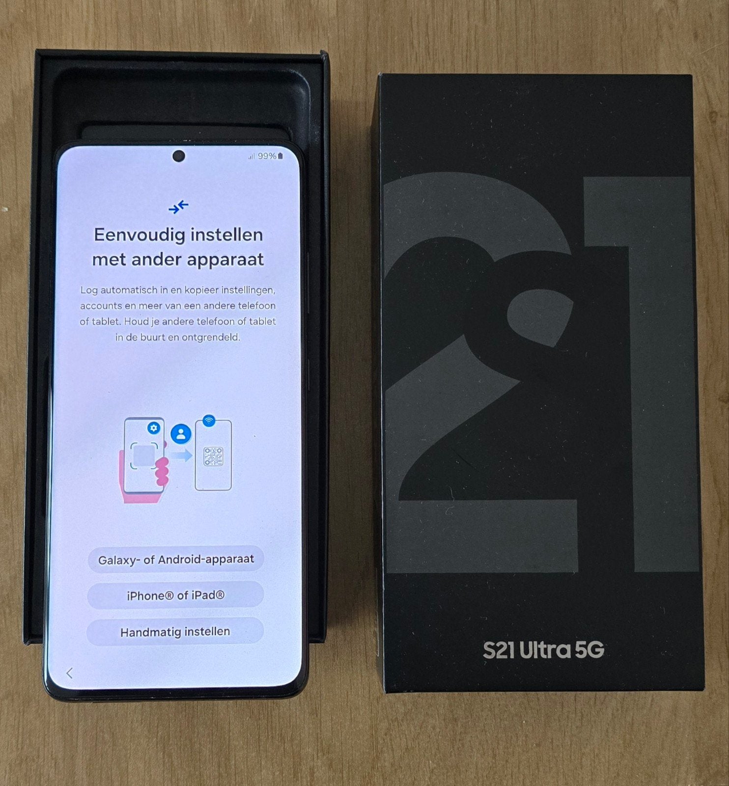 Samsung Galaxy S21 Ultra 5G, Ophalen of Verzenden, Zo goed als nieuw, 6 megapixel of meer, Overige modellen