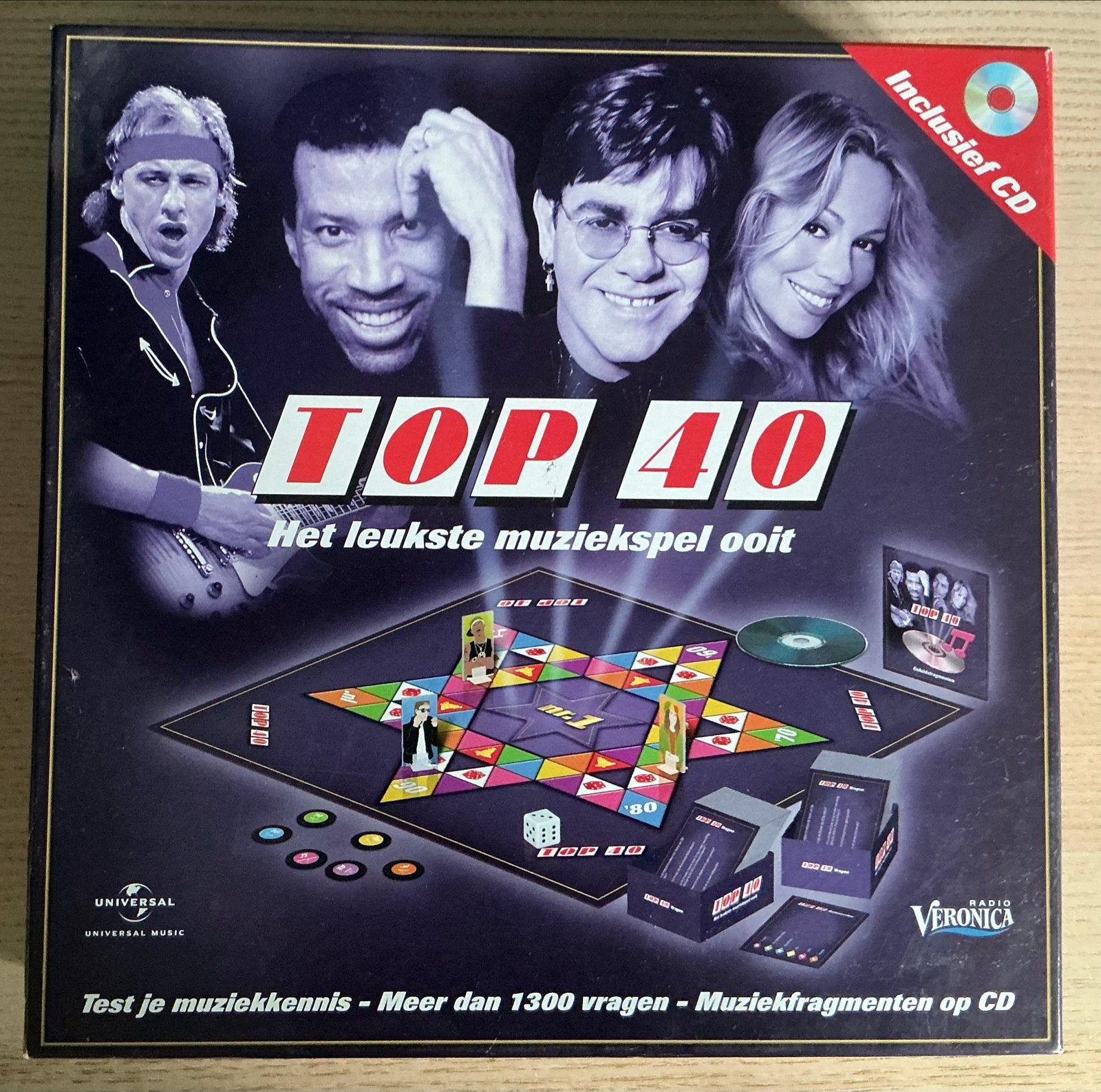 Top 40 Muziekspel - Test je muziekkennis!, Drie of vier spelers, Ophalen, Zo goed als nieuw