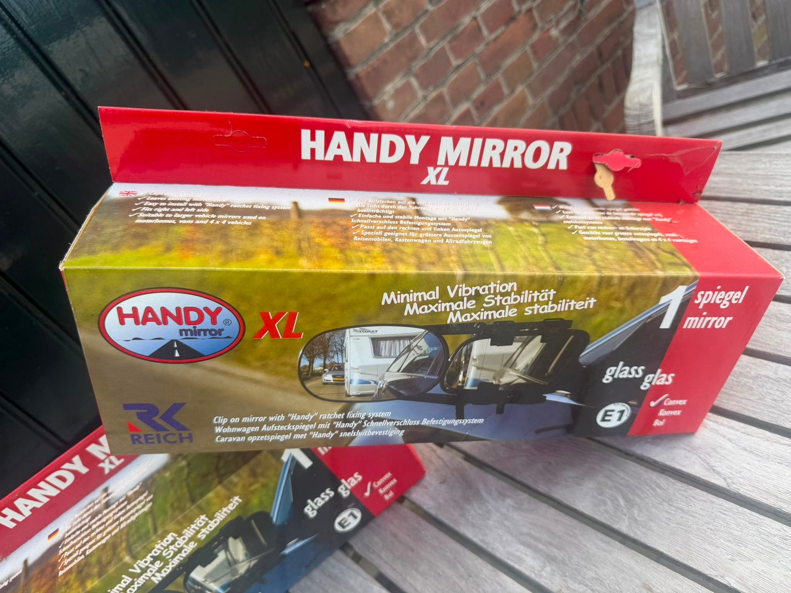 2x Reich Handy Mirror XL Extended caravanspiegel – Nieuw, Ophalen of Verzenden, Nieuw