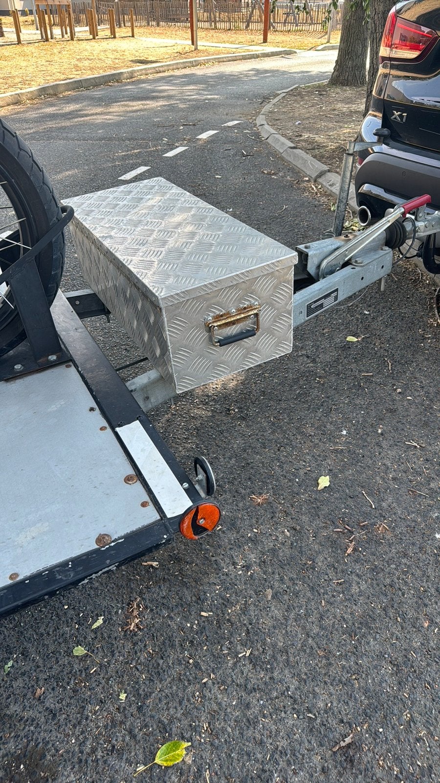 Motortrailer (geremd) te koop, Ophalen, Gebruikt