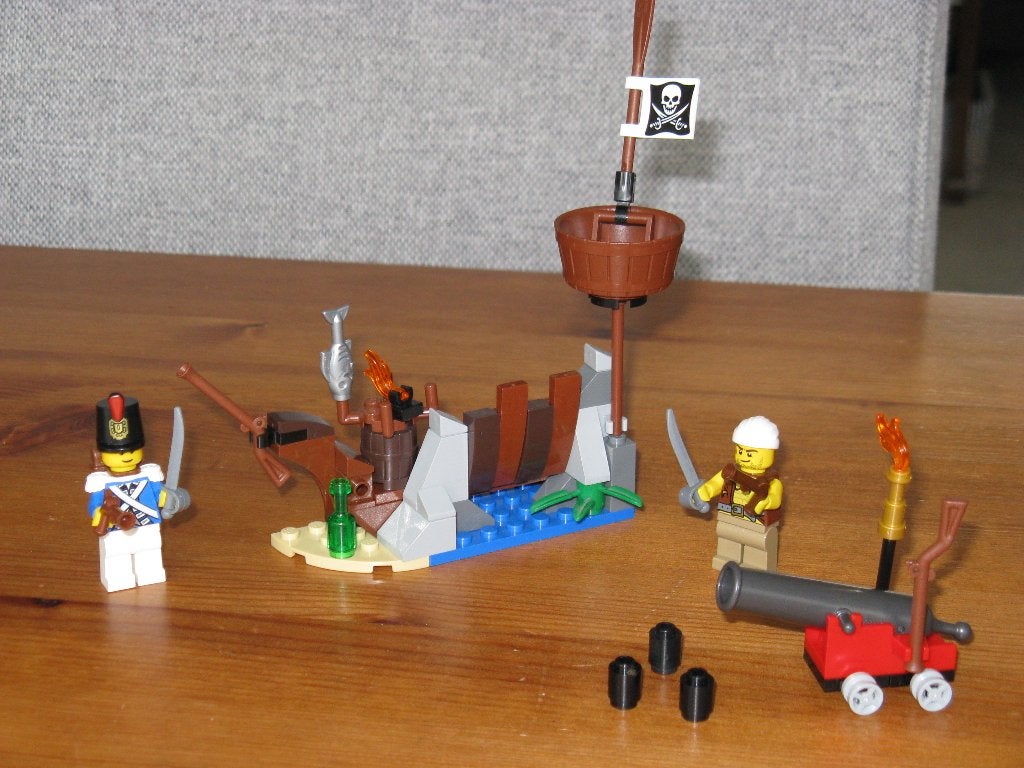 lego Pirates 70409 Schip wrak met instructieboek, Ophalen of Verzenden, Zo goed als nieuw, Lego