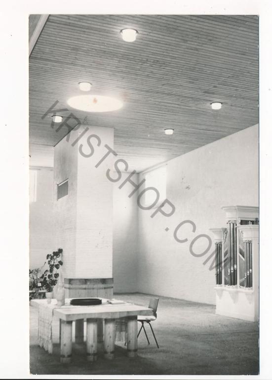 Overvecht - Stefanuskerk - Gedeelte liturgisch centrum, Verzenden, 1960 tot 1980, Gelopen, Utrecht