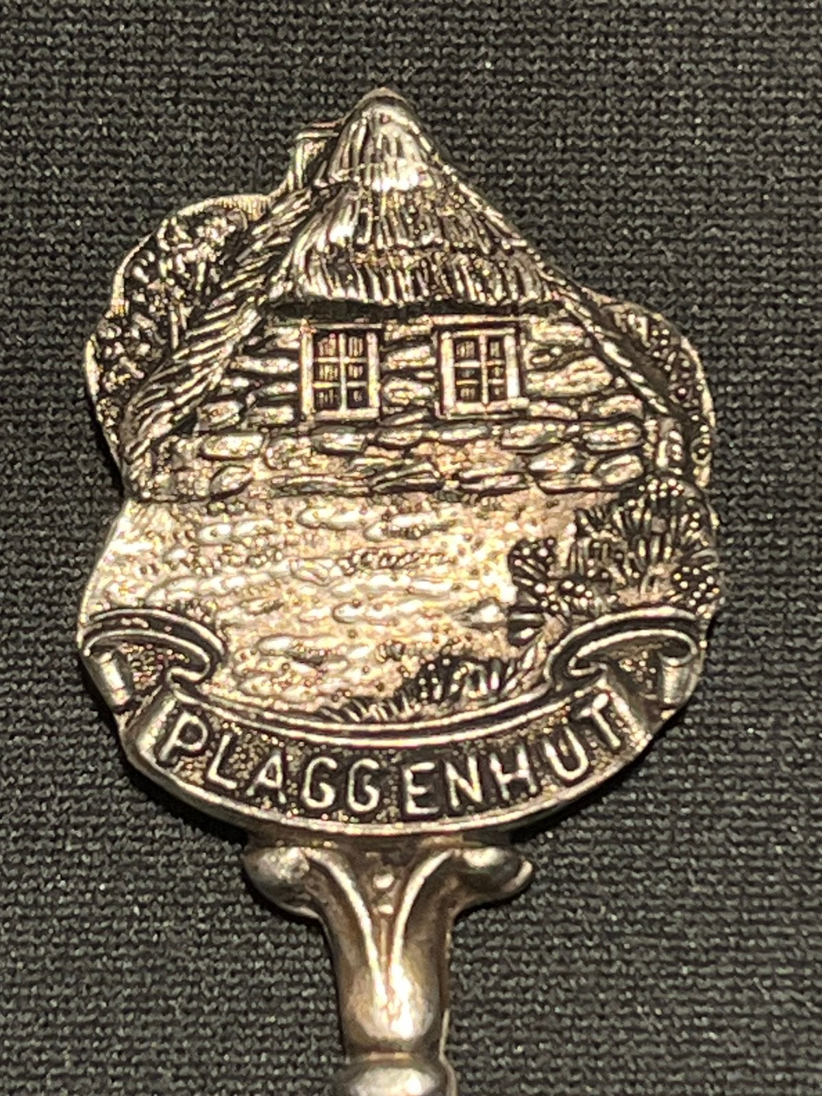 Vintage lepeltje de Plaggenhut., Ophalen of Verzenden