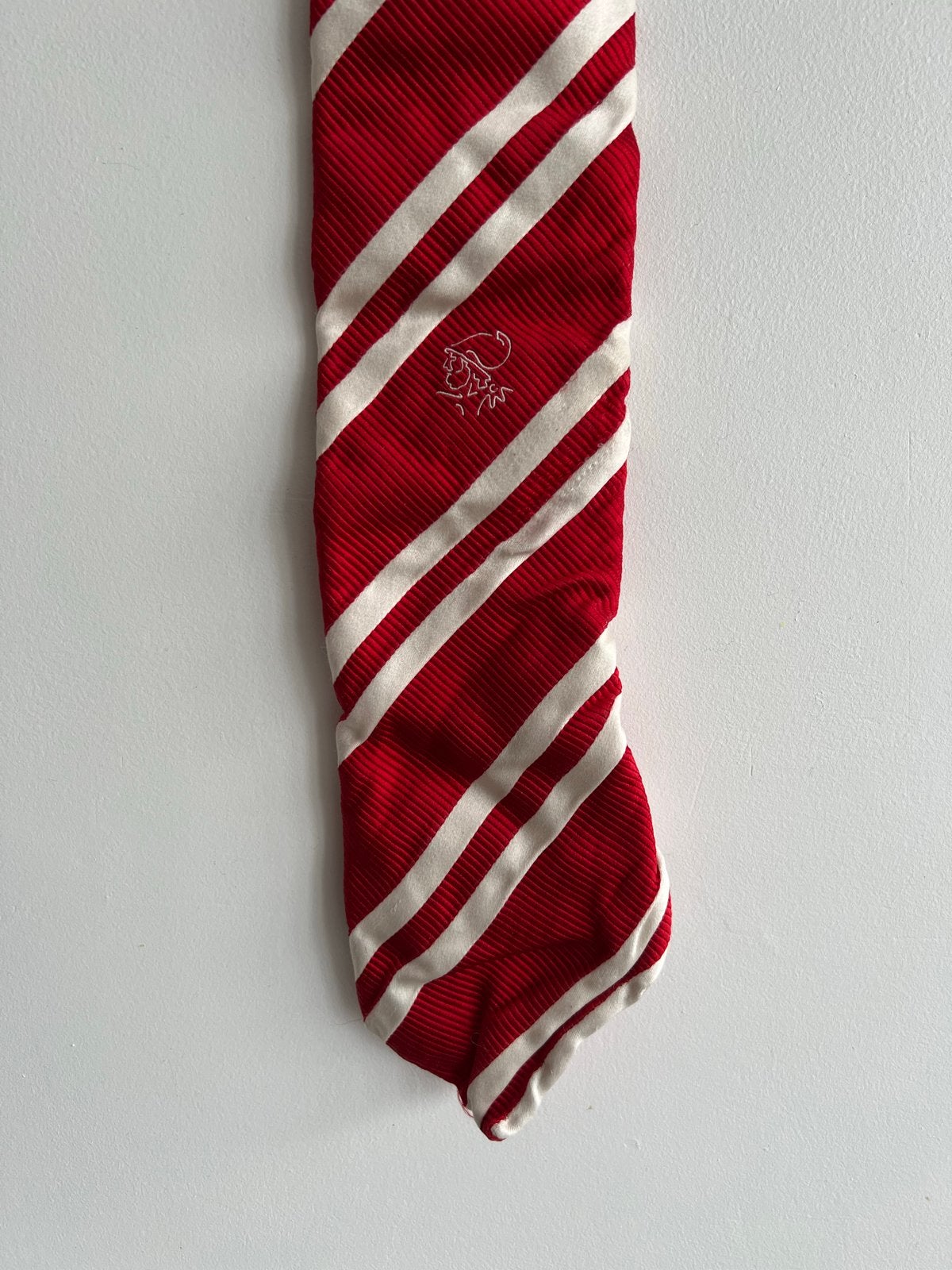 Originele Ajax Oger stropdas rood wit gestreept, Ophalen of Verzenden, Zo goed als nieuw, Ajax, Overige typen