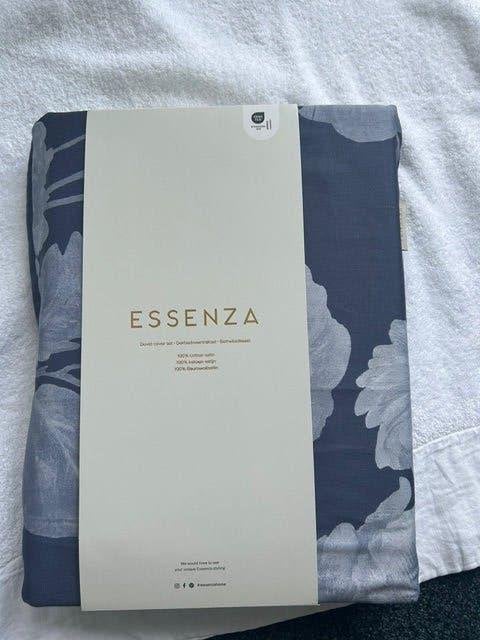 Essenza Dekbedovertrek 240/220 100% Satijn Katoen, Info@essenzahome.nl, Blauw, Essenza, Dekbedovertrek