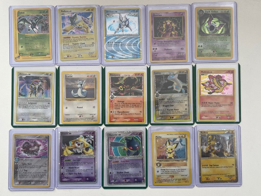 Pokémon Kaarten Collectie VINTAGE !!! *GEEN LOSSE VERKOOP*, Ophalen, Gebruikt, Meerdere kaarten, Foil