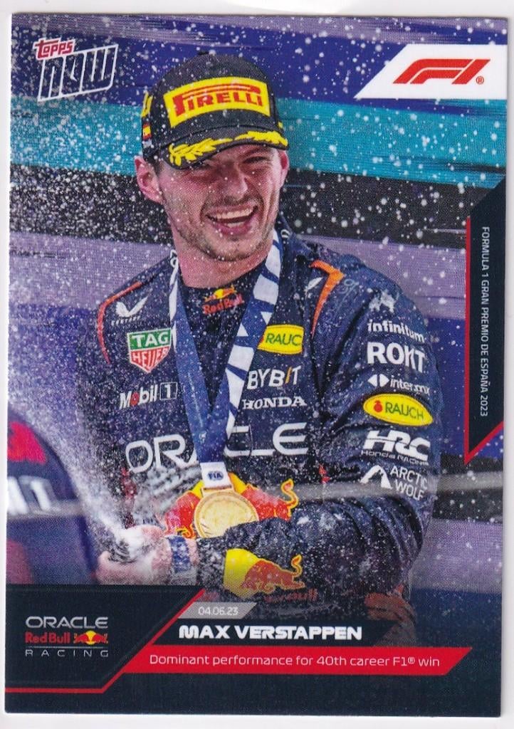 Max Verstappen #018, Verzenden, Nieuw, Formule 1
