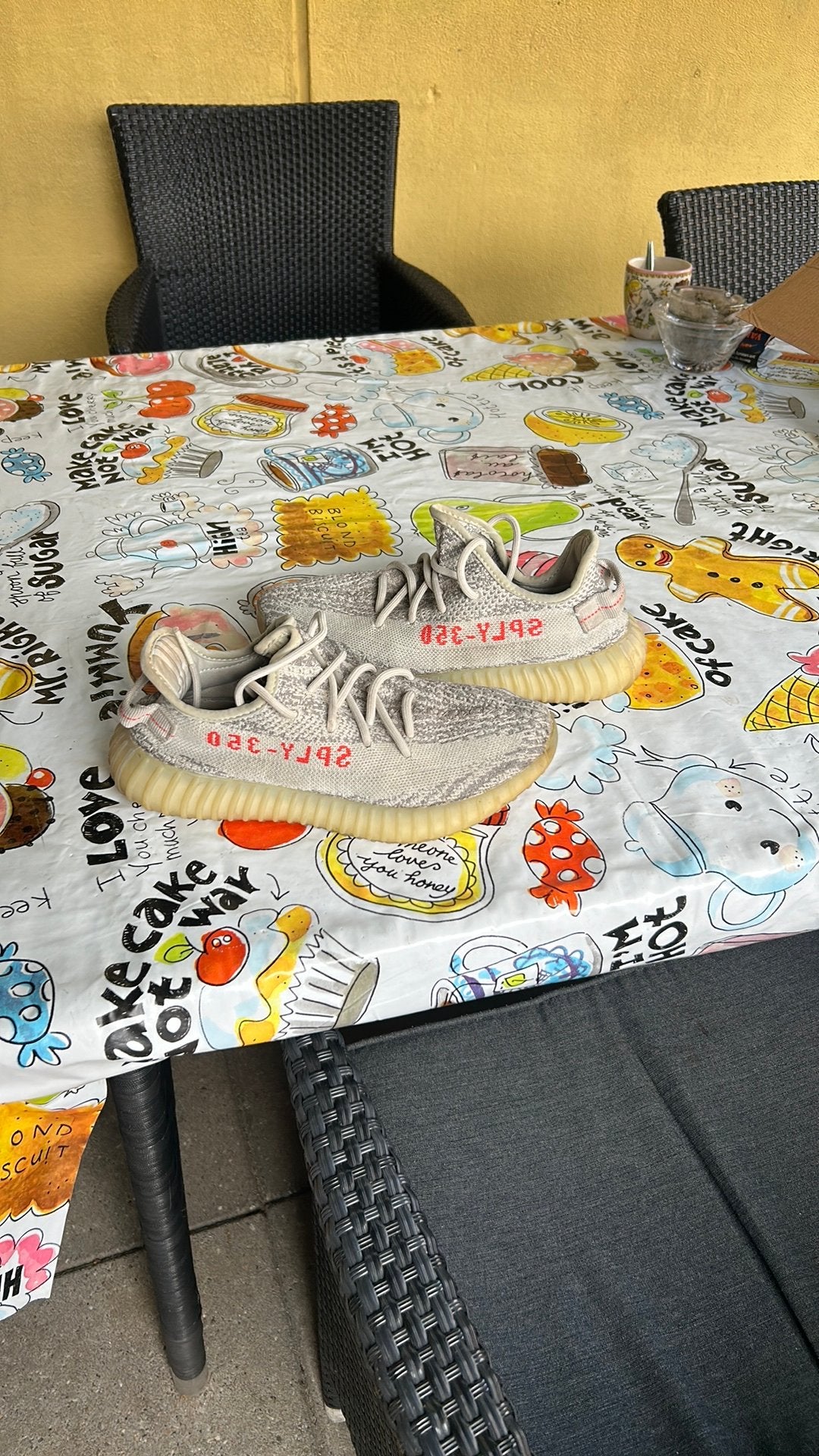 Adidas Yeezy Boost 350 V2 Blue Tint maat 39 orgineel, Ophalen, Zo goed als nieuw, Blauw