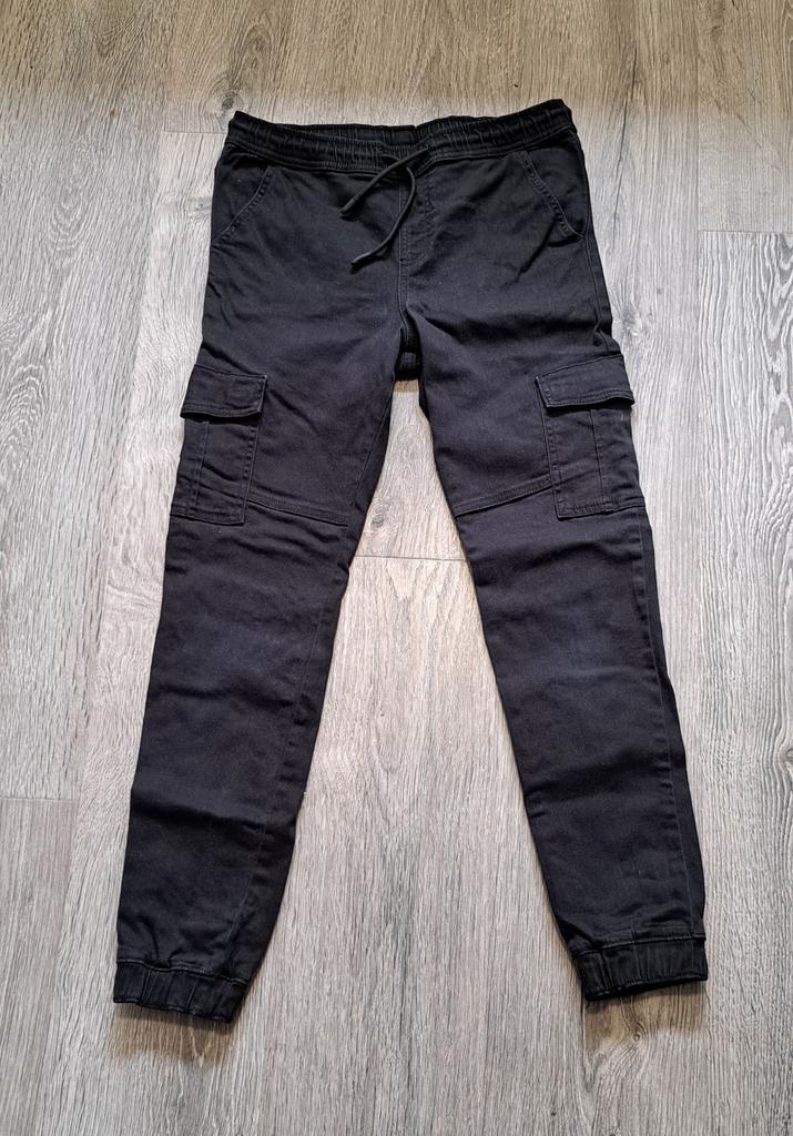 Cargobroek Salty Dog zwart maat 158 z.g.a.n., Broek, Ophalen of Verzenden, Zo goed als nieuw, Salty Dog