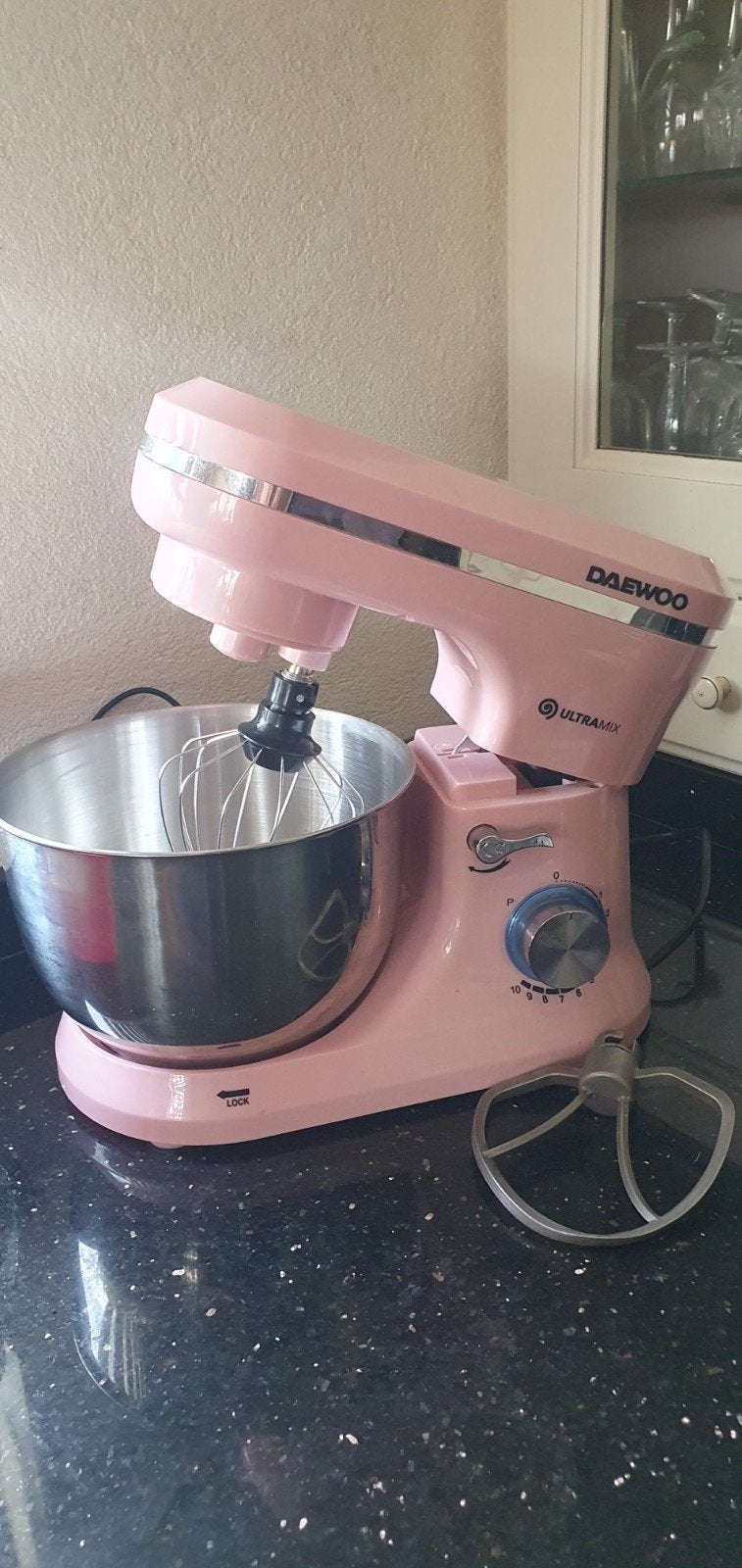 Daewoo ultramix keukenmixer zgan, 3 snelheden of meer, Ophalen of Verzenden, Zo goed als nieuw, 2 tot 3 liter