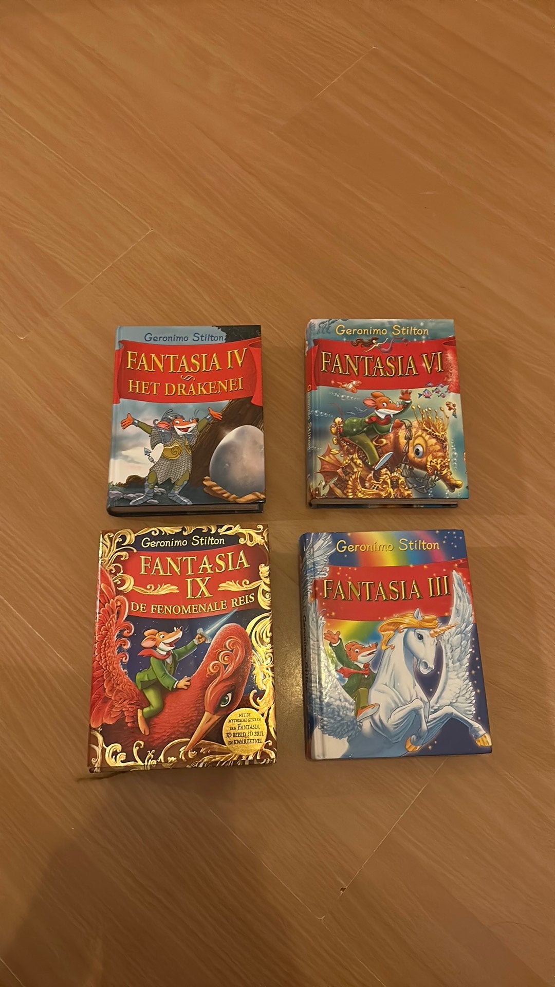 Geronimo Stilton boeken, Verzamelen, Ophalen of Verzenden, Zo goed als nieuw, Speelkaart(en)