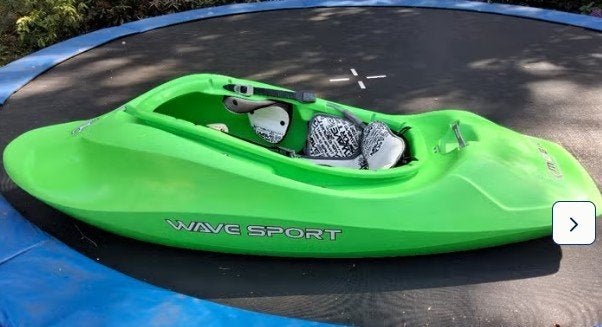 Free style kayak Wave Sport Mobius 57, Ophalen, Gebruikt, 1-persoons