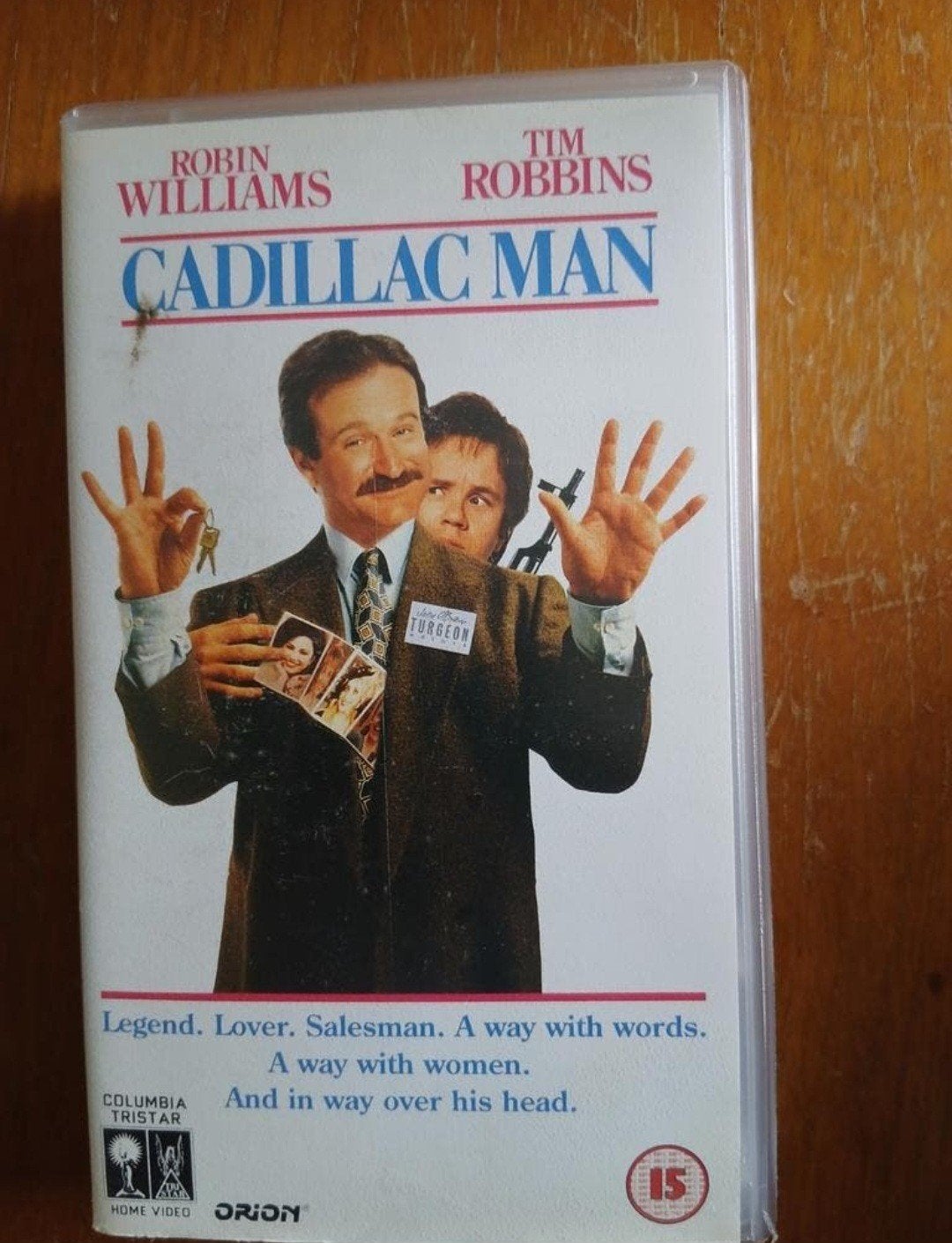 Cadillac Man VHS - Robin Williams & Tim Robbins, Vanaf 16 jaar, Ophalen of Verzenden, Komedie, VHS