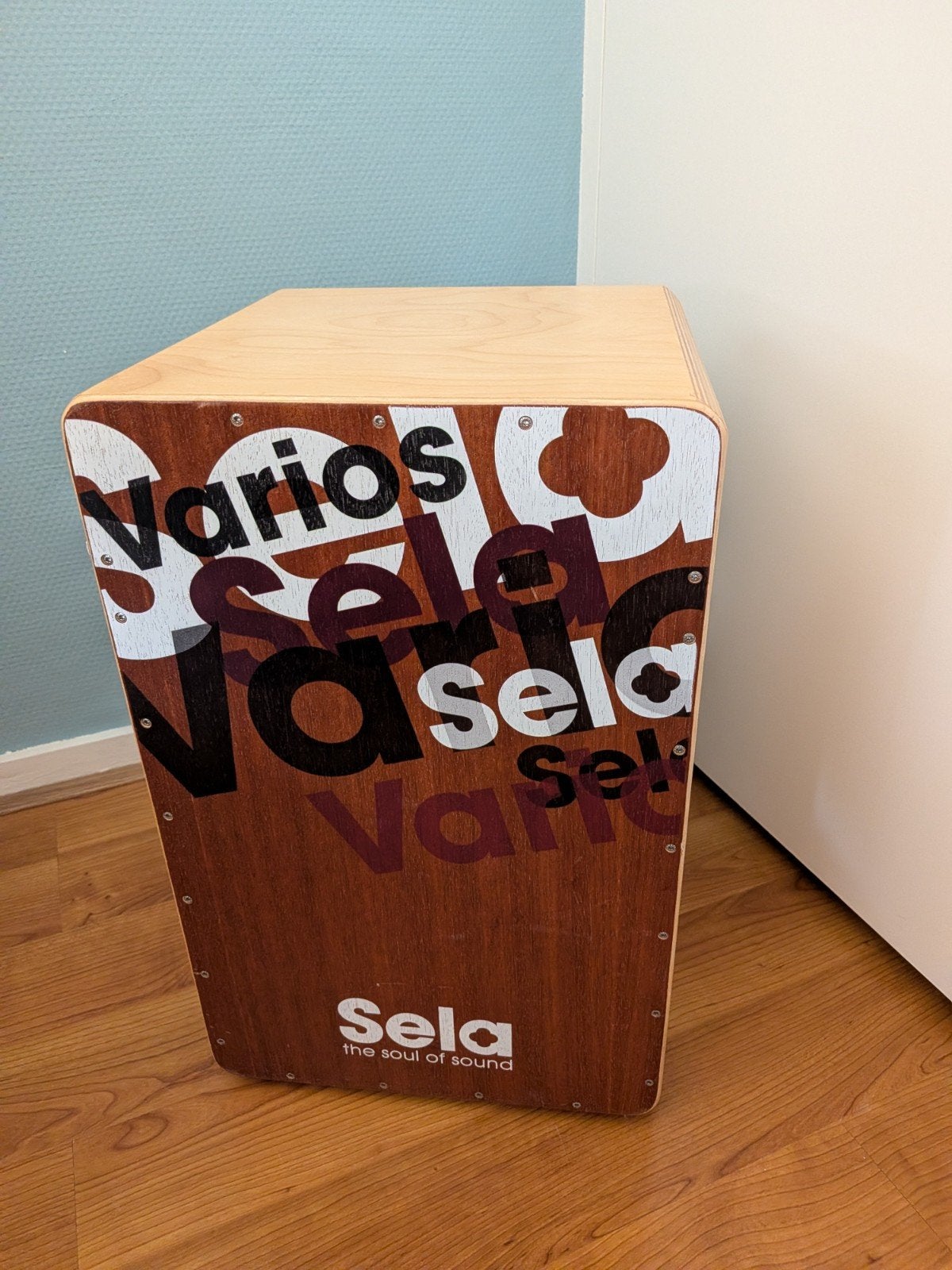 Sela Cajon met draagtas en methodeboek, Ophalen, Zo goed als nieuw, Trommel