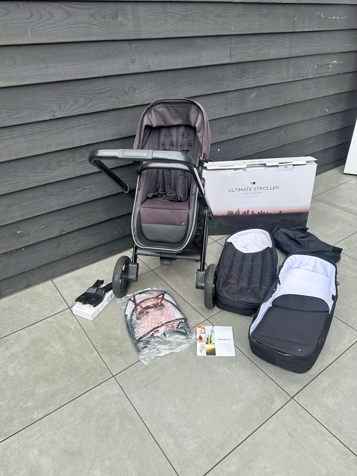 Dubatti One Kinderwagen met accessoires, Kinderen en Baby's, Kinderwagens en Combinaties, Gebruikt, Kinderwagen, Overige merken