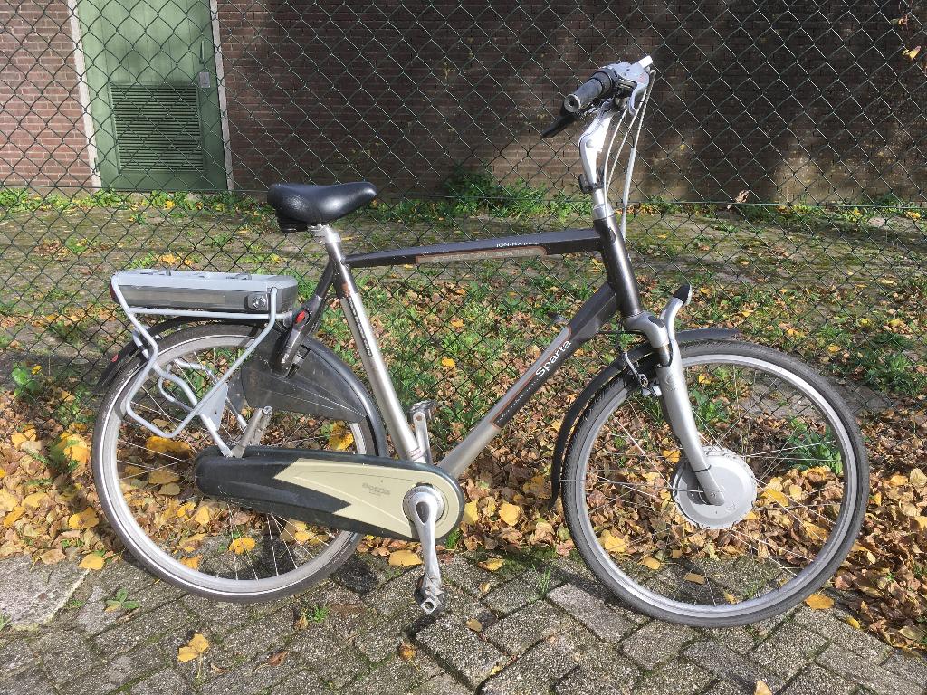 Sparta Ion RX Plus E-bike heren model met bovenbuis, Sparta, Gebruikt, Ophalen of Verzenden, 59 cm of meer