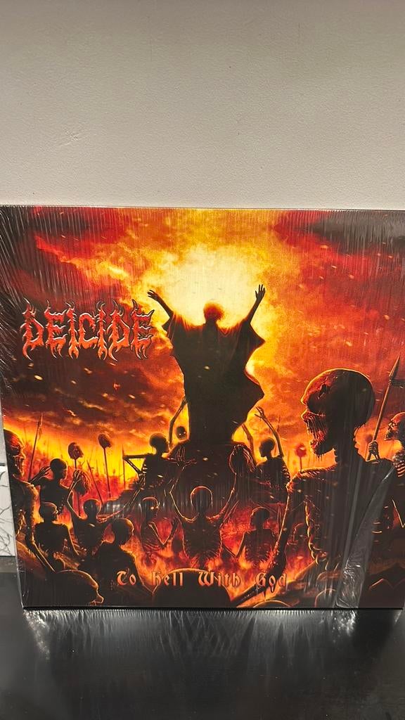 Lp vinyl Deicide To hell with God splatter vinyl, Cd's en Dvd's, Vinyl | Hardrock en Metal, Ophalen of Verzenden, Zo goed als nieuw