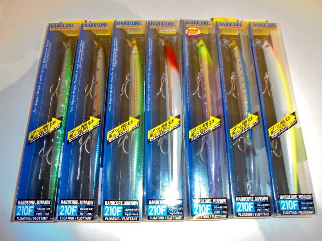 Duel Hardcore Minnow 21cm 34g Floating Made in Japan Rapala., Ophalen of Verzenden, Nieuw, Overige typen