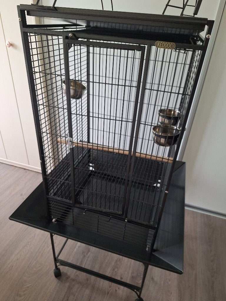 vogelkooi, Ophalen of Verzenden, Zo goed als nieuw, Metaal, Vogelkooi