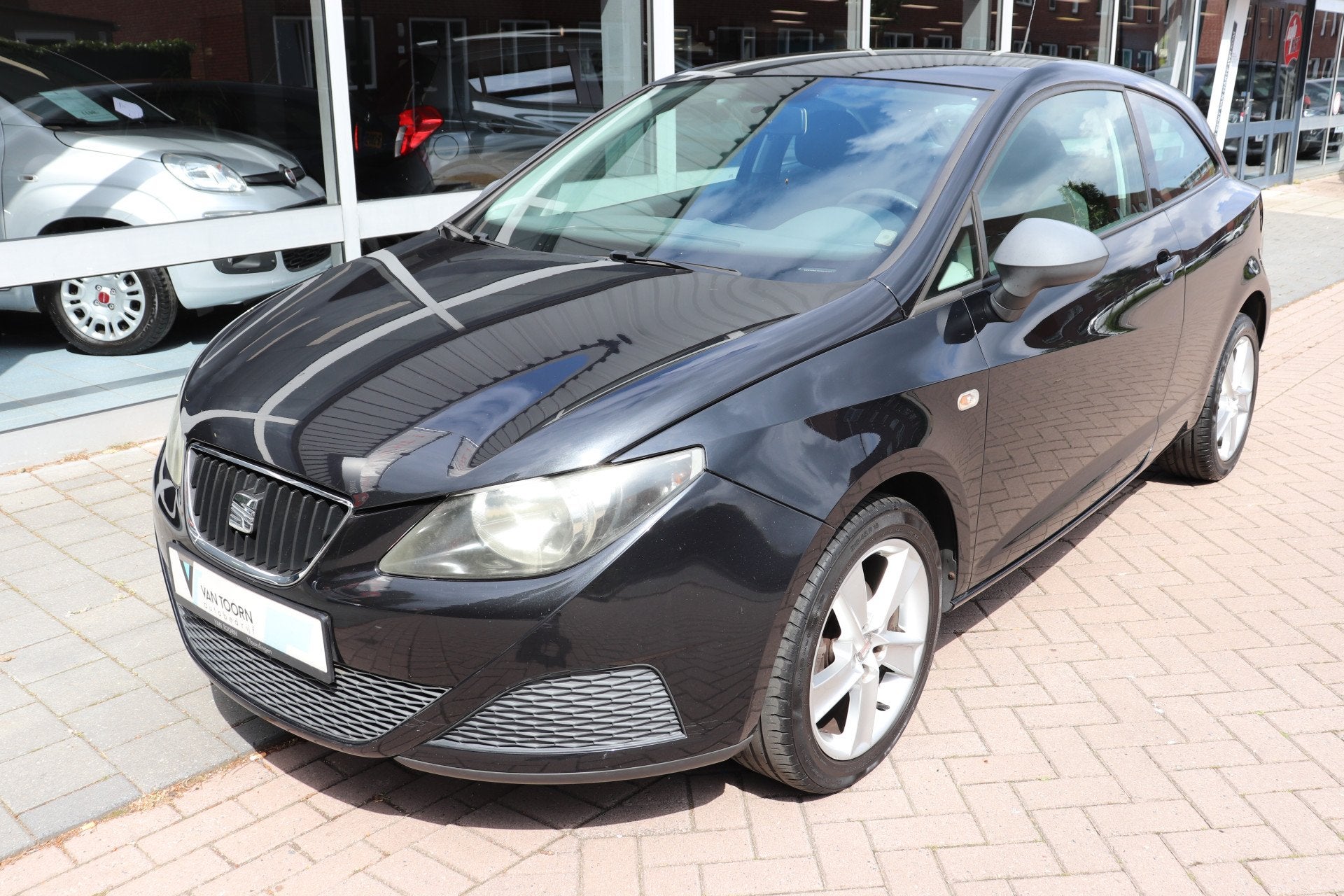SEAT Ibiza SC 1.2 Club Lm Velgen, Navigatie netjes onderhoud, Auto's, Seat, Euro 5, Stof, Gebruikt, 60 pk