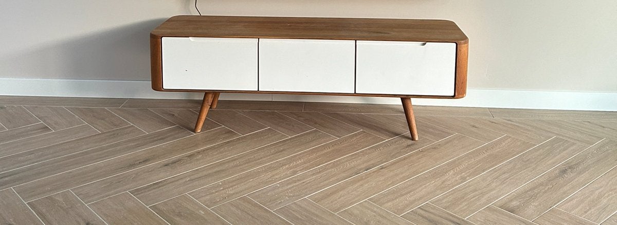 Goossens tv dressoir, 100 tot 150 cm, Ophalen of Verzenden, Zo goed als nieuw, Minder dan 100 cm