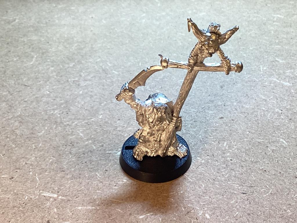 1x Skaven; Plague Monk (standard) [1993], Ophalen of Verzenden, Zo goed als nieuw, Warhammer, Figuurtje(s)