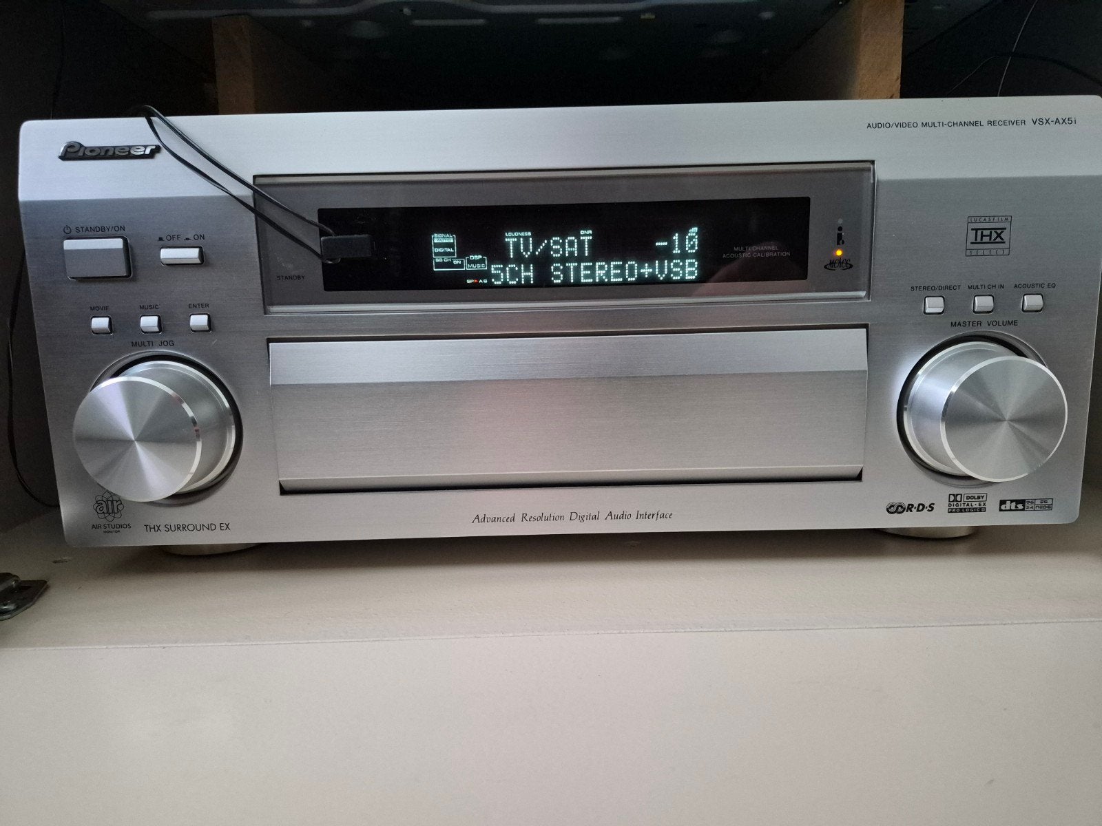 Pioneer receiver 7.1 kanaals en DVD HDD recorder DVR 5100 H, Ophalen of Verzenden, 120 watt of meer, Pioneer