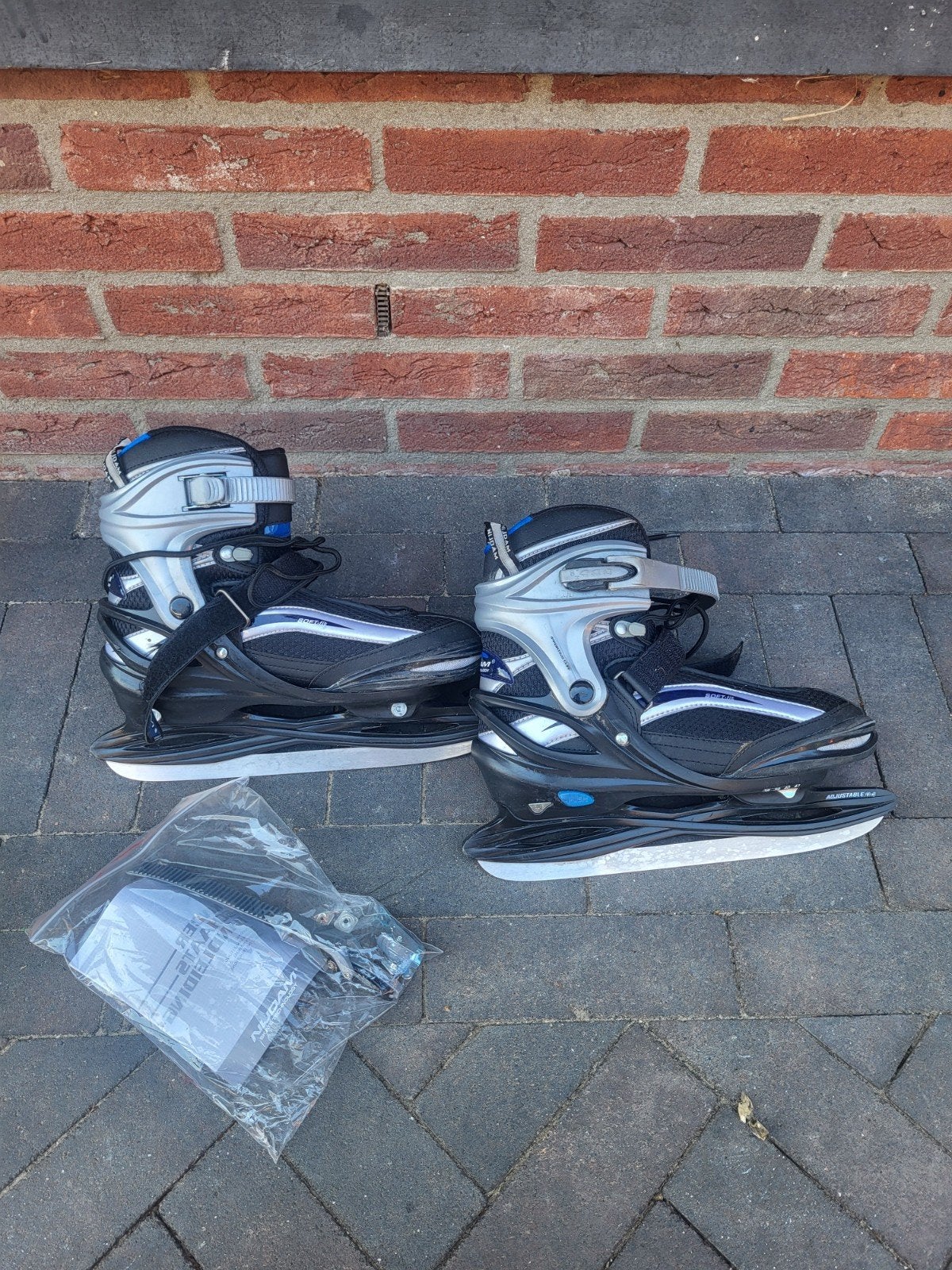 Nijdam verstelbare ijshockey schaatsen maat 38-41, Ophalen of Verzenden, Gebruikt, Schaatsen