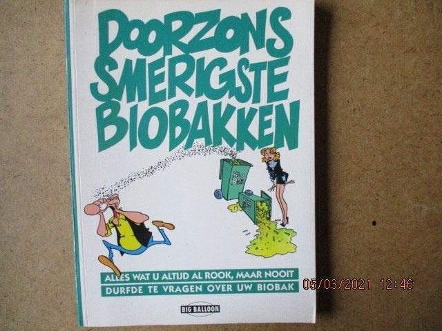 adv0231 doorzons smerigste biobakken, Boeken, Eén stripboek, Ophalen, Gelezen