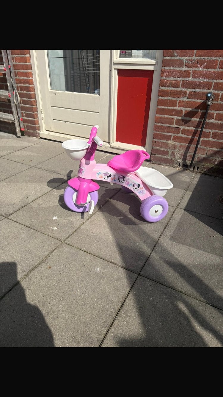 Minnie mouse driewieler, Ophalen of Verzenden, Gebruikt