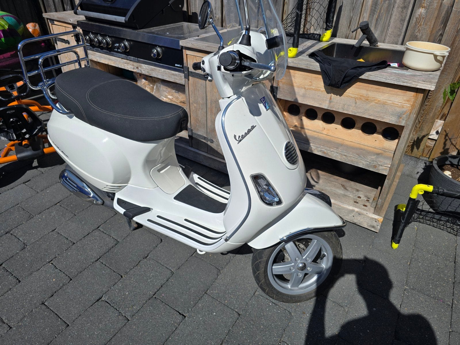 Witte Vespa LX 50 Scooter - Goed Onderhouden, Ophalen