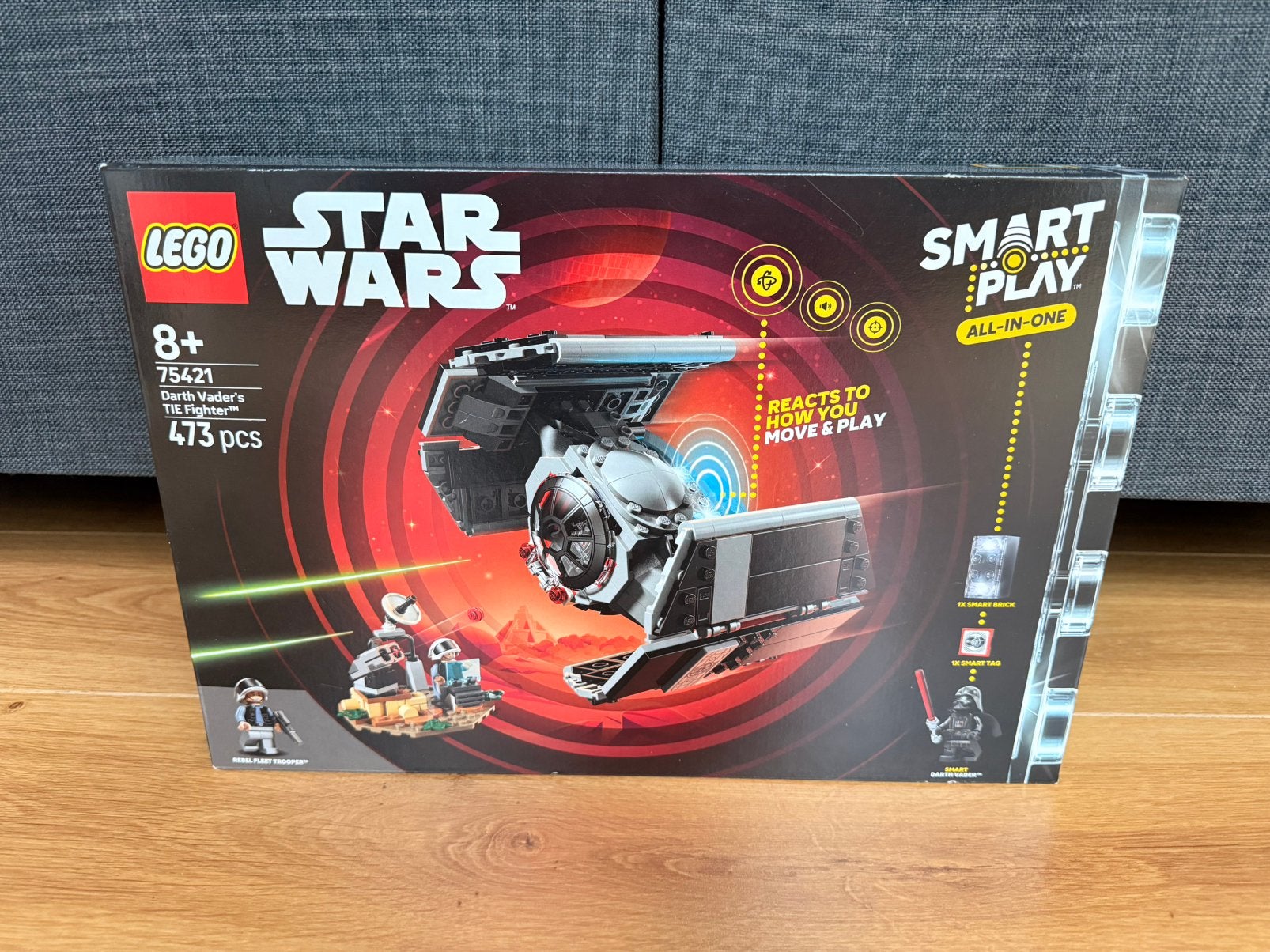 EGO Star Wars SMART Play 75421 – Darth Vader’s TIE Fighter, Kinderen en Baby's, Speelgoed | Duplo en Lego, Star Wars, Lego, Nieuw