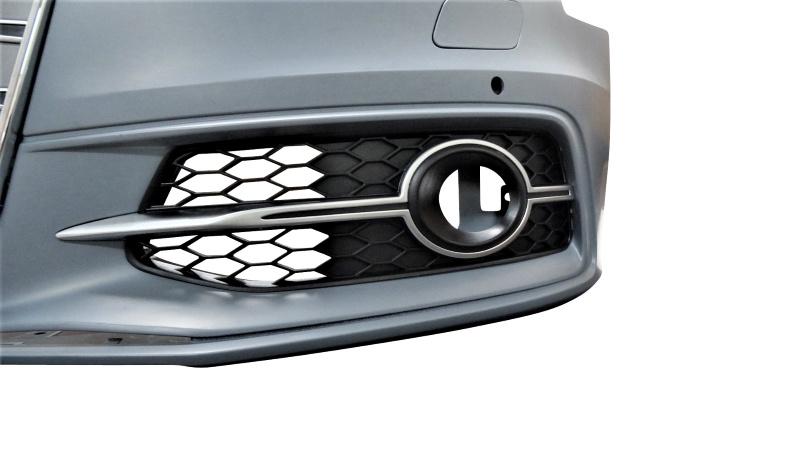 Voorbumper A6/S6 4G S‑Style Grille Platinum Grey Distronic, Ophalen of Verzenden