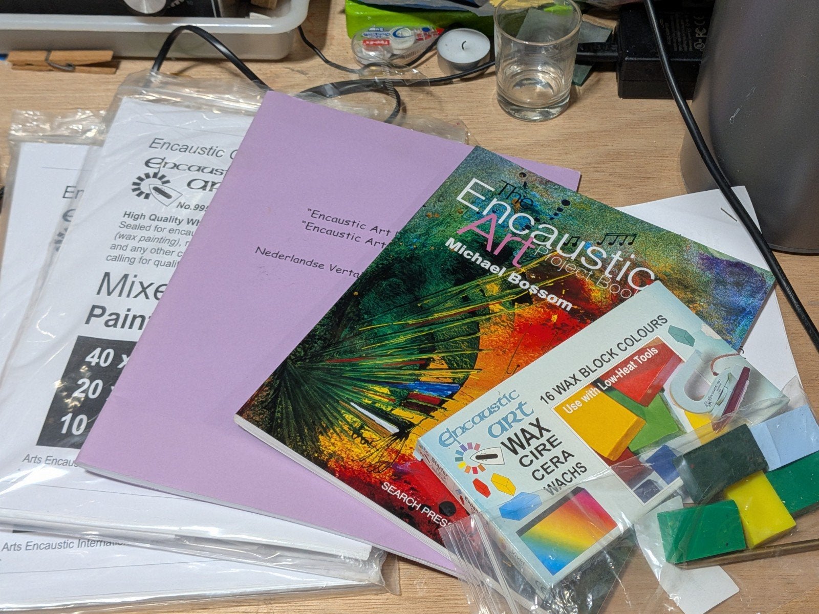Encaustic Art, Boeken, Kaarten & Wasblokken, Ophalen, Gebruikt, Overige typen