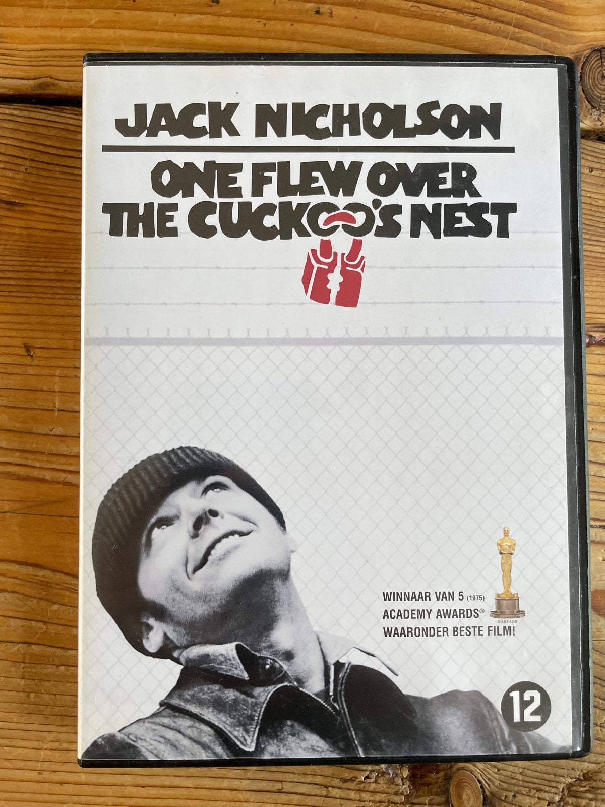 One Flew Over the Cuckoo's Nest DVD - Jack Nicholson, Nederlands, Ophalen of Verzenden, Vanaf 12 jaar, Inclusief doosje