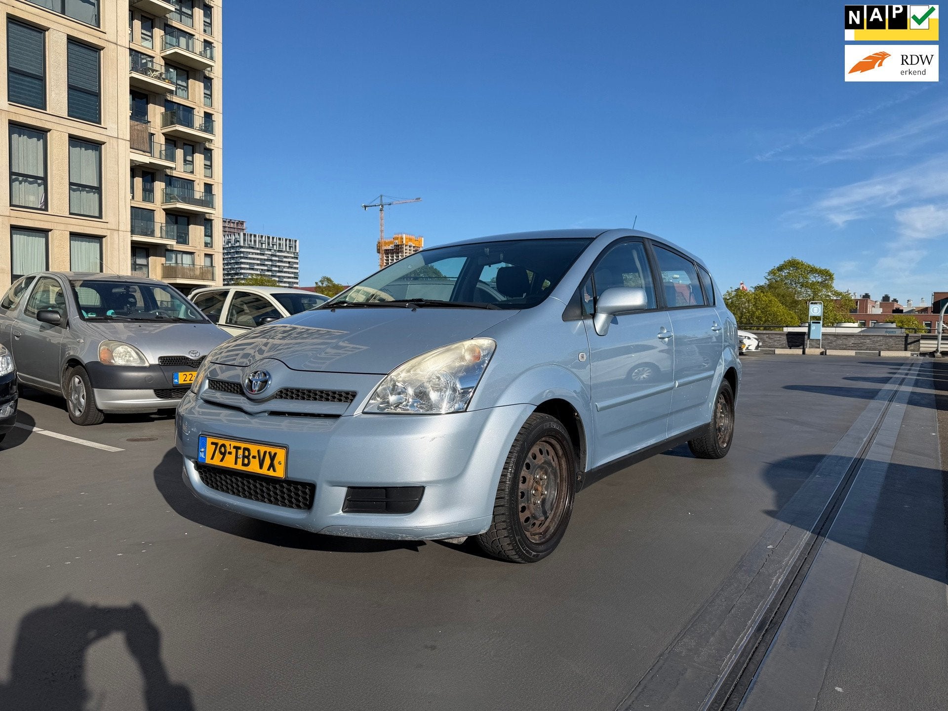 Toyota Verso 1.8 VVT-i Terra 7p Automaat 1e Eig Airco Goed O, 1345 kg, Gebruikt, 4 cilinders, 129 pk