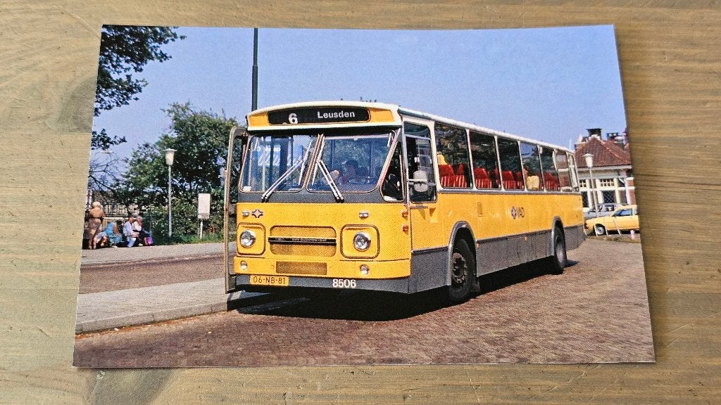 Foto BUS VAD Apeldoorn 8506, Verzenden, Gebruikt, Bus of Metro, Overige typen