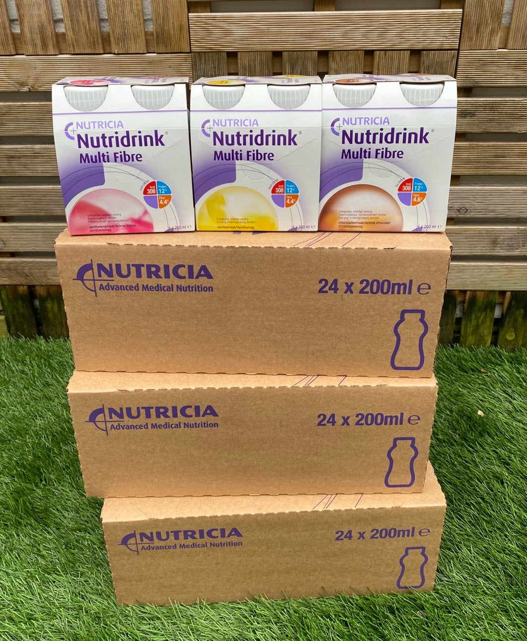 Partij 72 stuks Nutricia Nutridrink Multi Fibre drinkvoeding, Ophalen of Verzenden