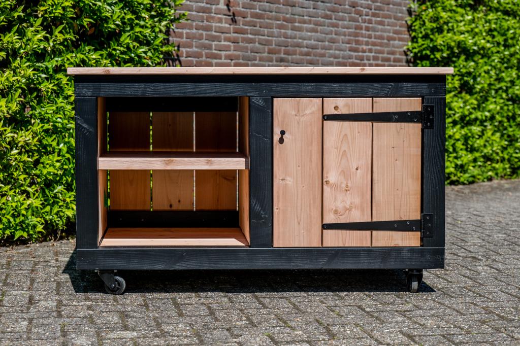 ROBUUSTE Douglas Buitenkeuken / BBQ Meubel / Tuinbar, Ophalen, Houtskool, Nieuw, Zelfgemaakt