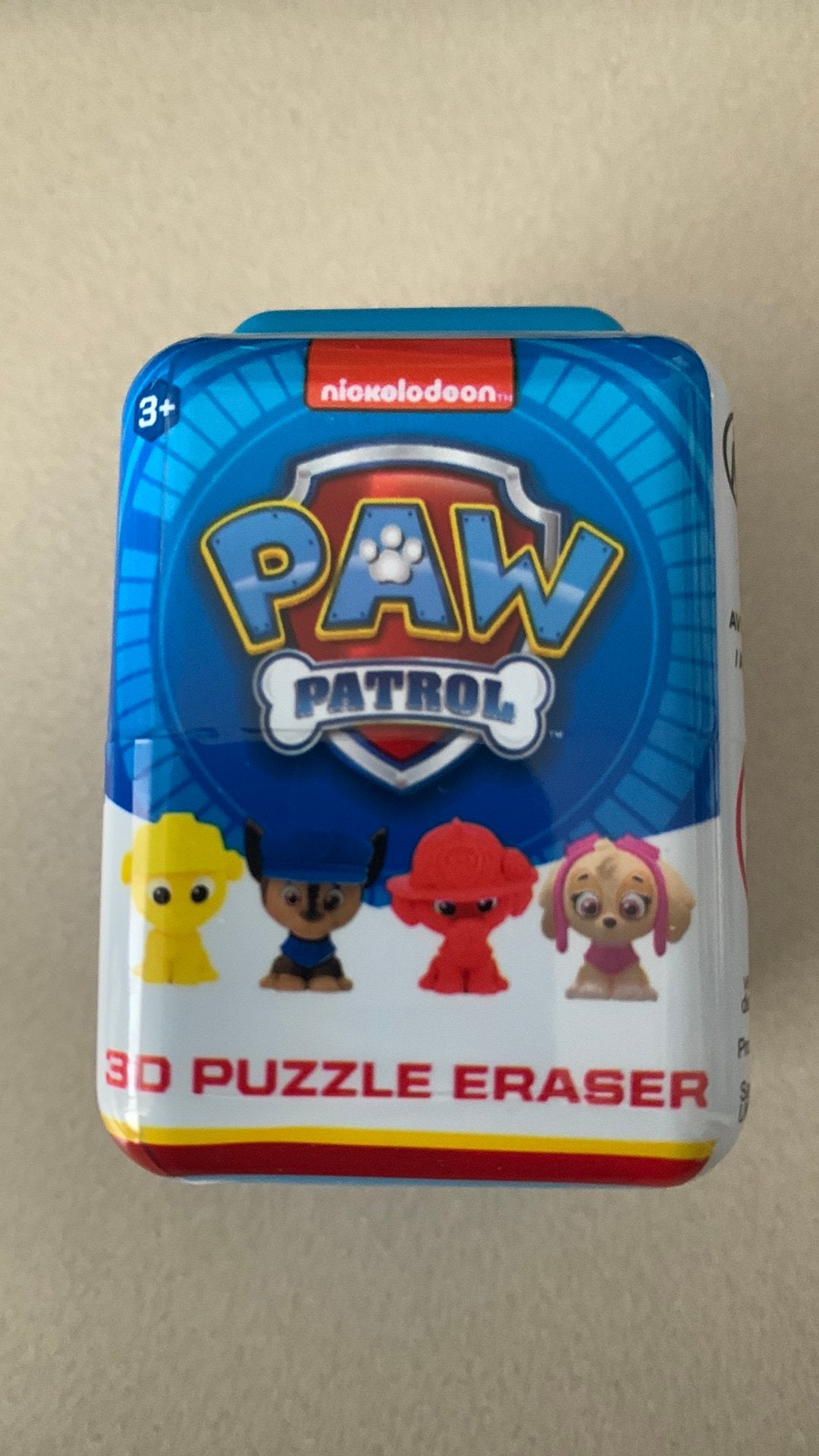 Paw patrol Puzzelgum Surprise ei, Ophalen of Verzenden, Nieuw