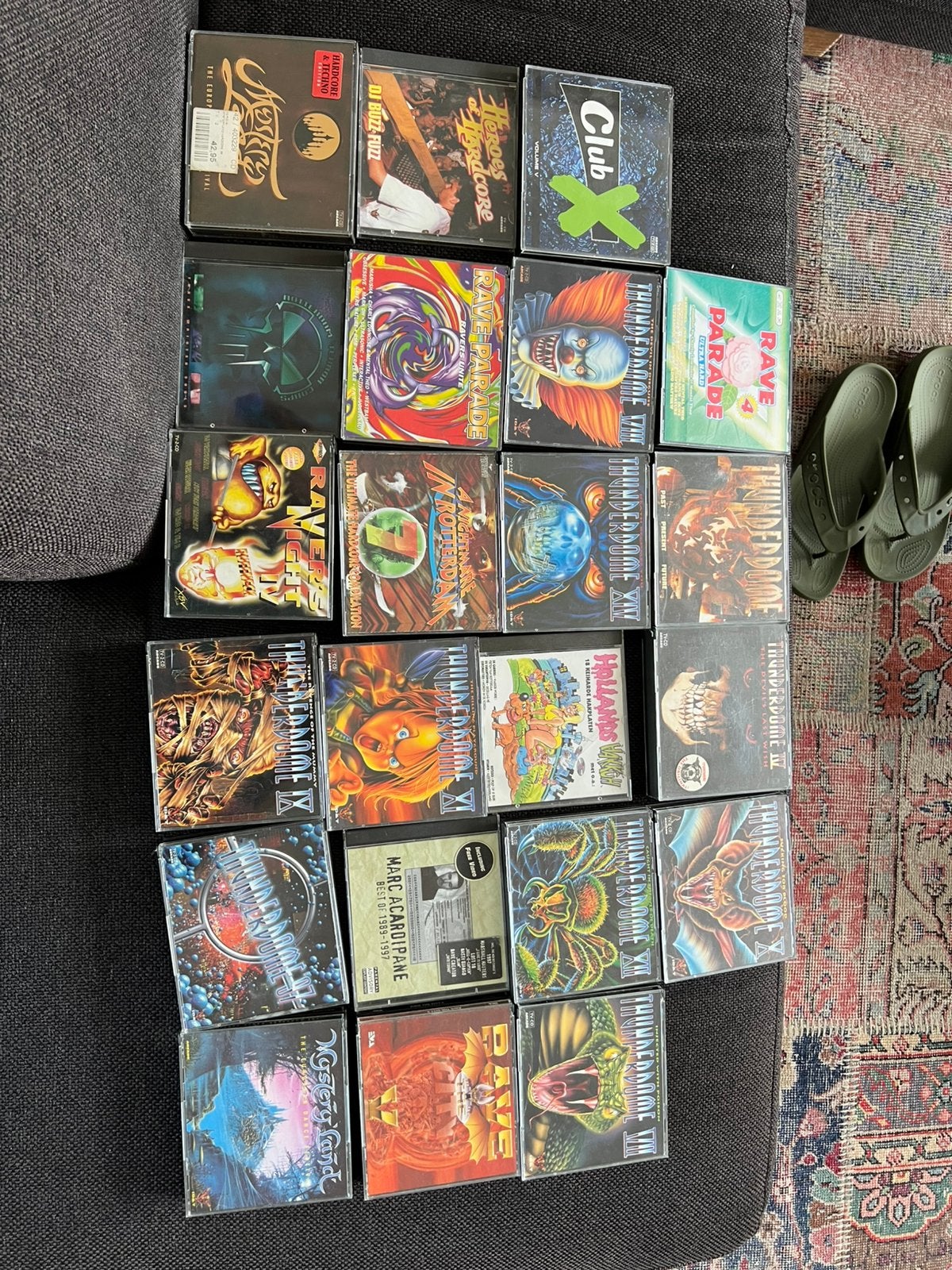Hardcore gabber cd’s, Cd's en Dvd's, VHS | Kinderen en Jeugd, Alle leeftijden, Kinderprogramma's en -films, Overige typen, Ophalen of Verzenden
