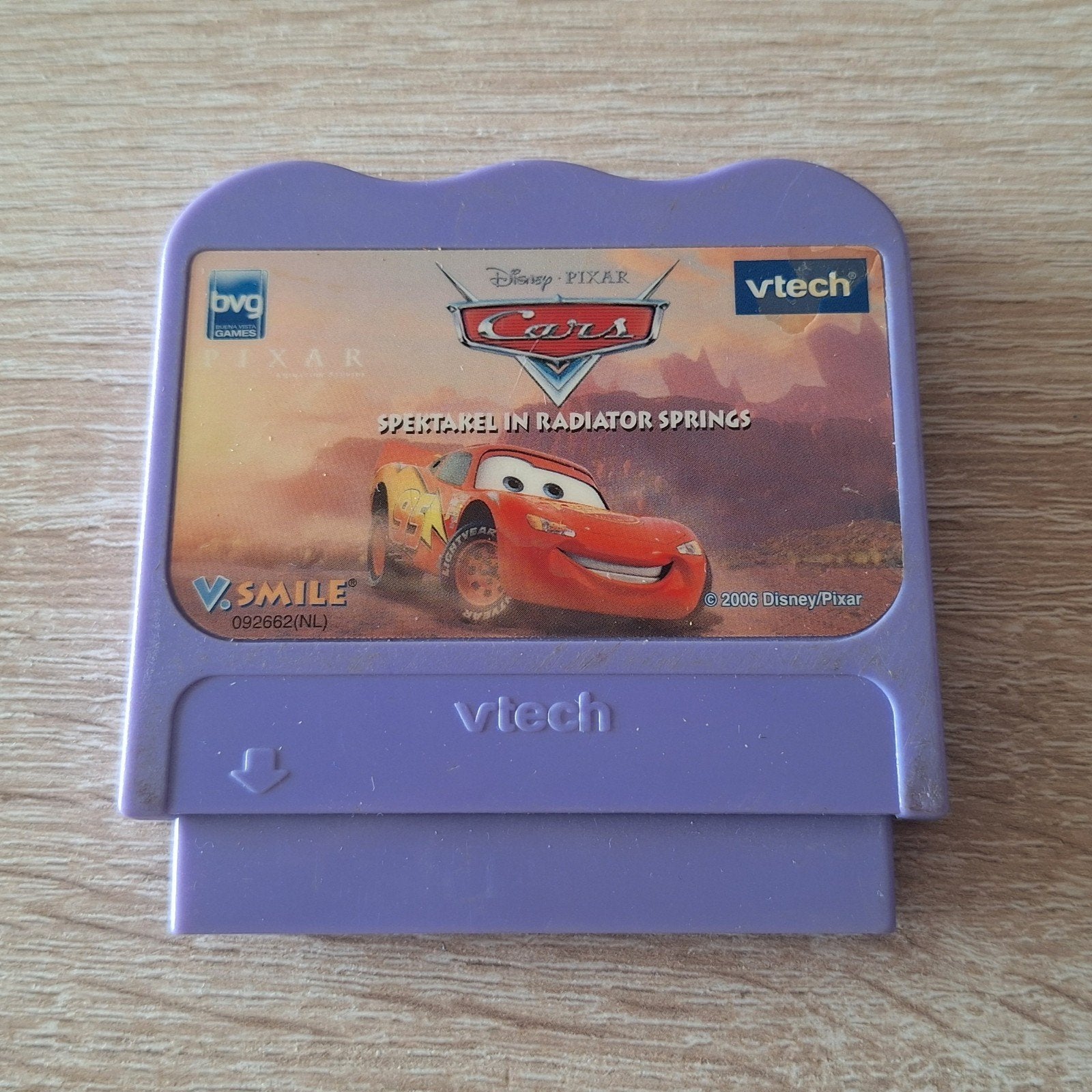VTech V.Smile Disney Cars: Spektakel in Radiator Spring, Puzzel en Educatief, 1 speler, Ophalen of Verzenden, Zo goed als nieuw