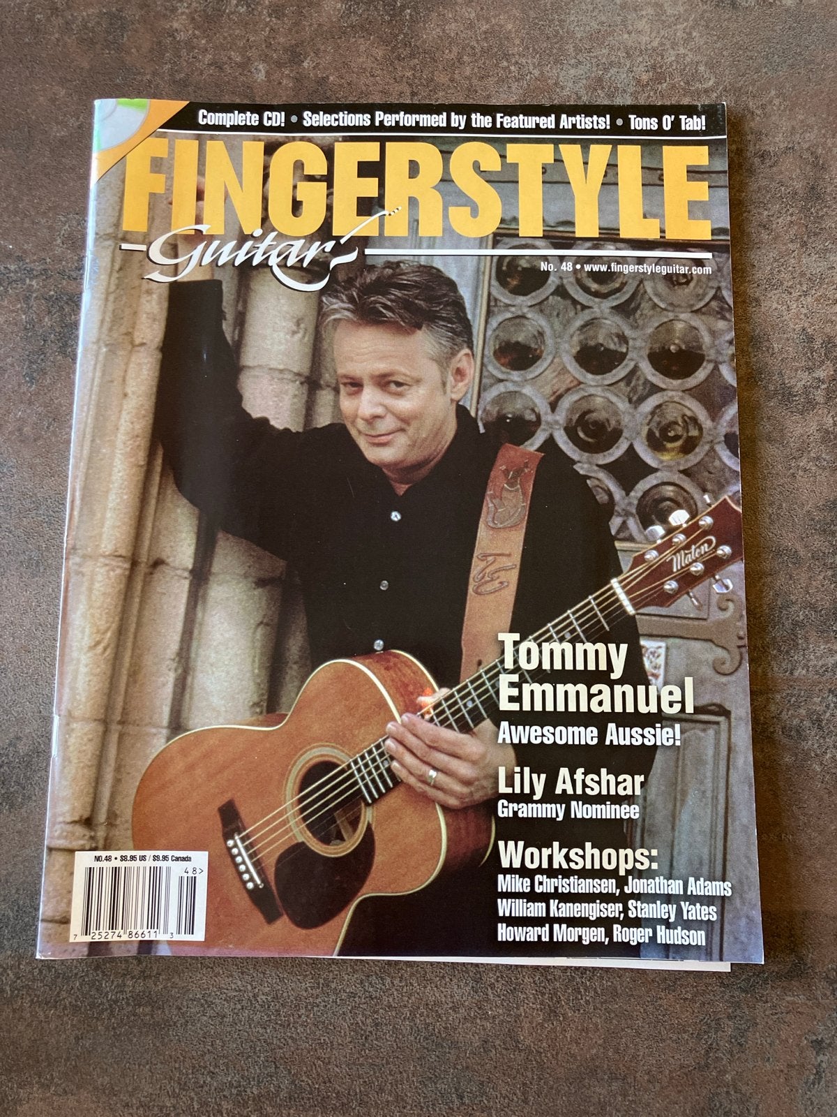 Fingerstyle Guitar Magazine No. 48 - Tommy Emmanuel, Ophalen of Verzenden, Thema, Populair, Gitaar