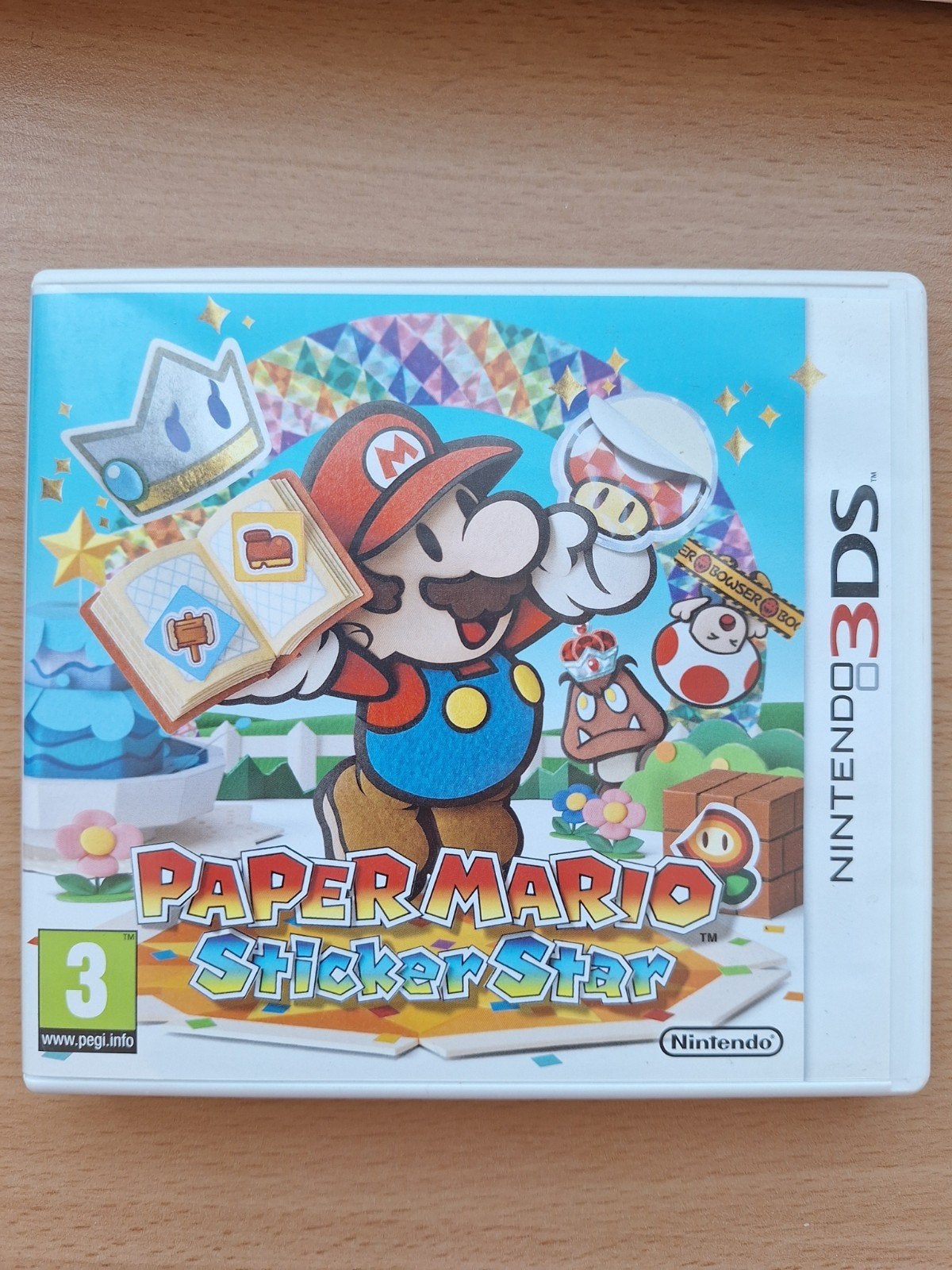 Paper Mario: Sticker Star, Puzzel en Educatief, Verzenden, 1 speler, Zo goed als nieuw
