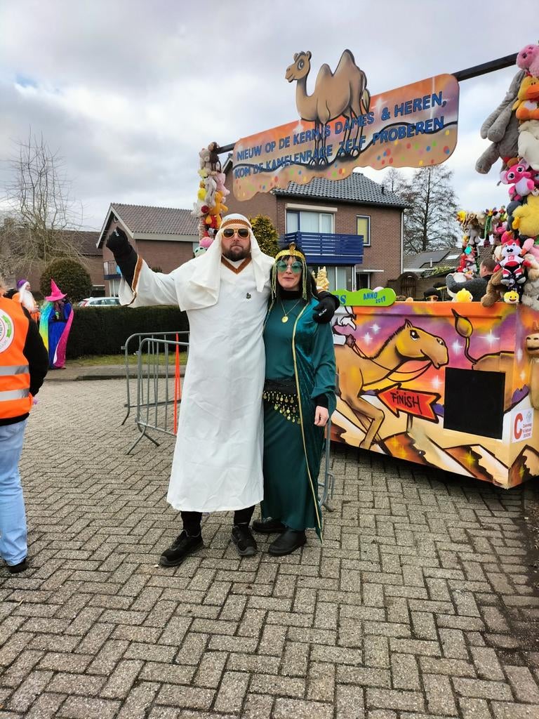 Arabieren en Arabische prinsessen kostuum/ Cleopatra, Kleding | Heren, Carnavalskleding en Feestkleding, Zo goed als nieuw, Kleding